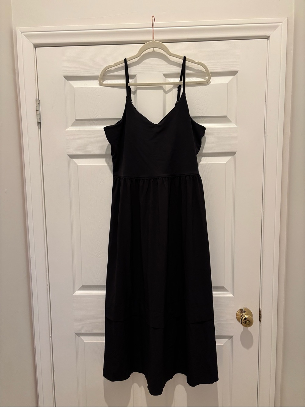 Athleta NWT Elation V-Neck Hybrid Midi Dress